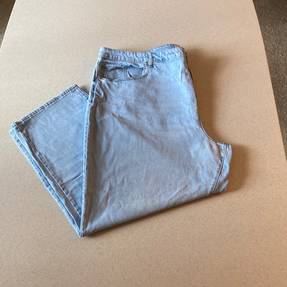 Lane Bryant Sky Blue Relaxed Jeans NWOT Women Size 24